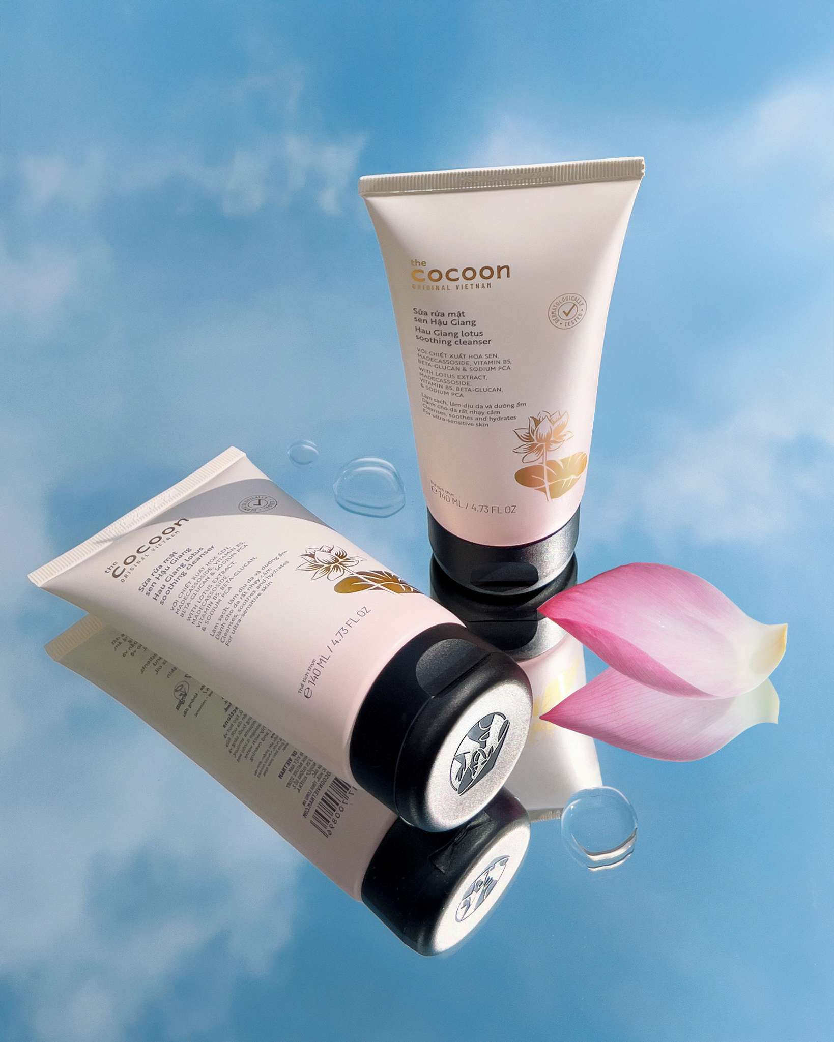 Sữa Rửa Mặt Sen Hậu Giang